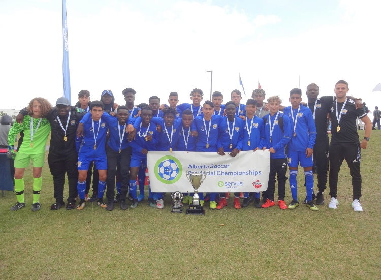 2019 U15 Boys Impact (Mansaray) Tier 1 Provincial Winners