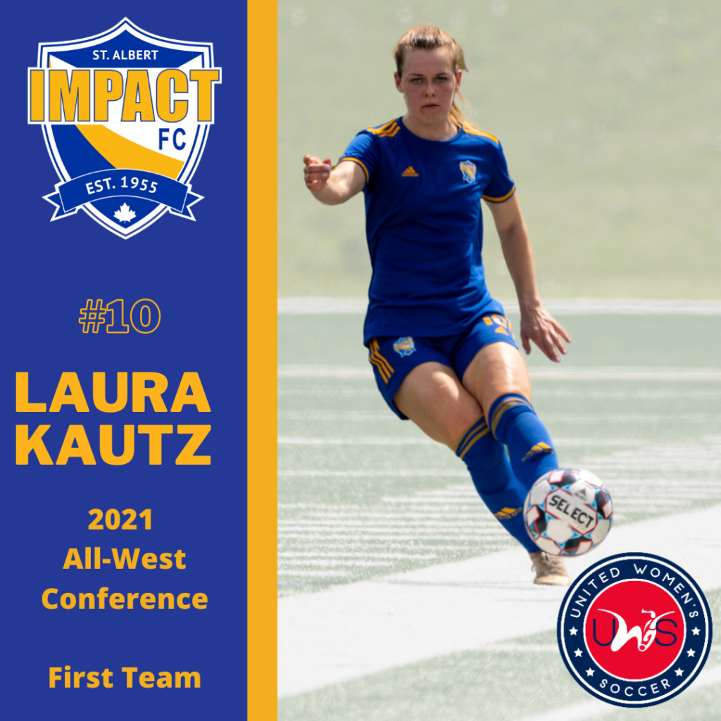 #10 Laura Kautz, 2021 All-West Conference 1st Team All Star